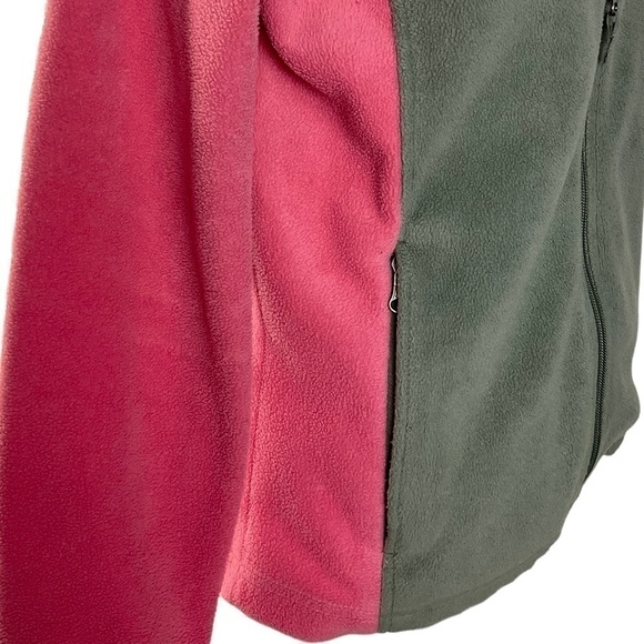 COLUMBIA Girls Fleece Zip Up Jacket XL - Picture 5 of 8